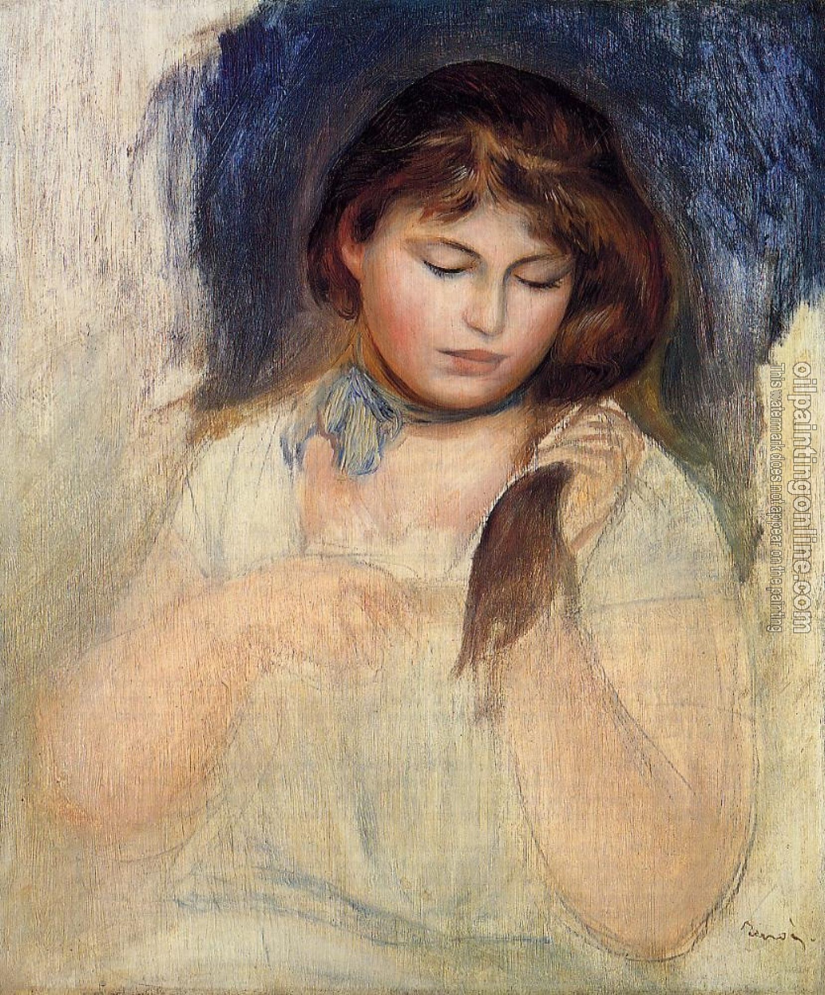 Renoir, Pierre Auguste - Head of Gabrielle